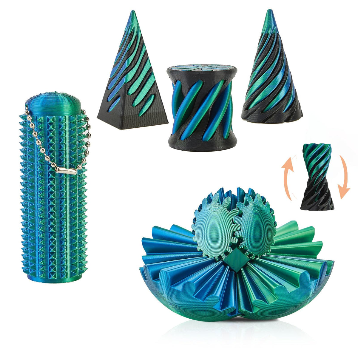 gzrnje Gear Ball fidget toy for focused work and tactile relief at your desk.