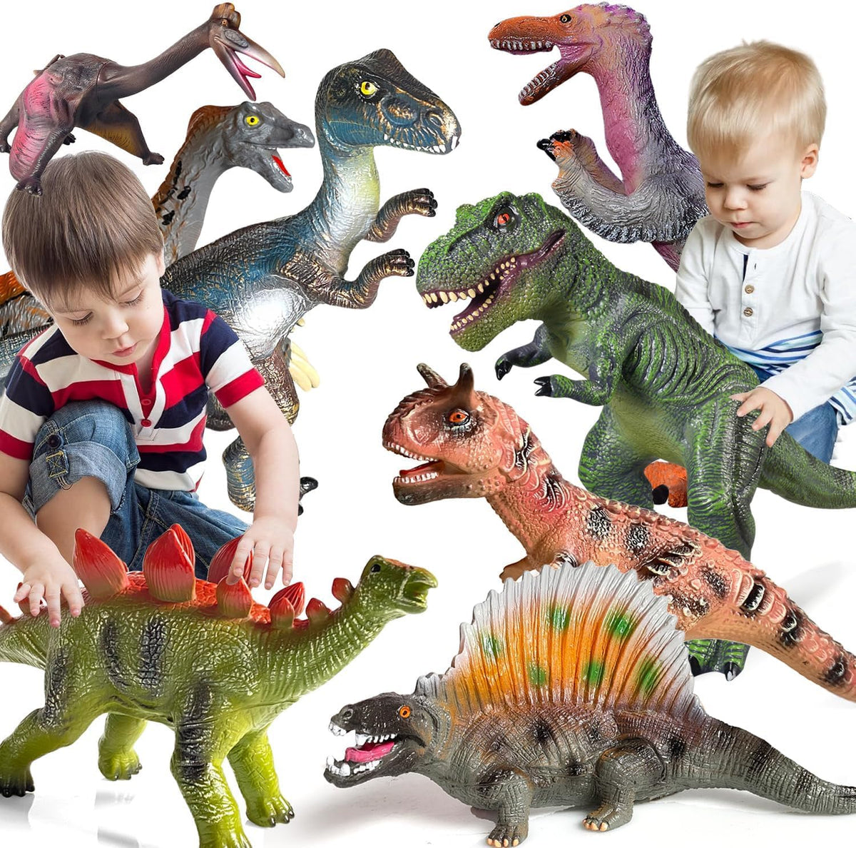 Gzsbaby jumbo T-Rex dinosaur toy for imaginative play and learning.