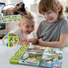 Gzsbaby dinosaur book safety design with rounded corners protects little hands