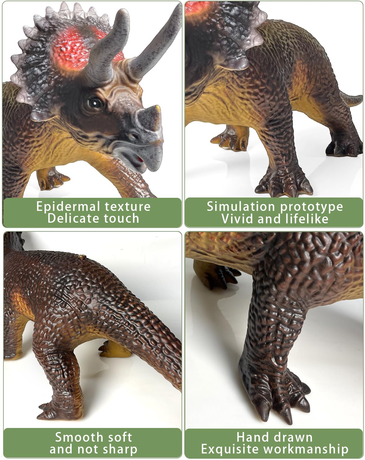 Gzsbaby inflatable dinosaur that's easy to inflate and deflate for storage.