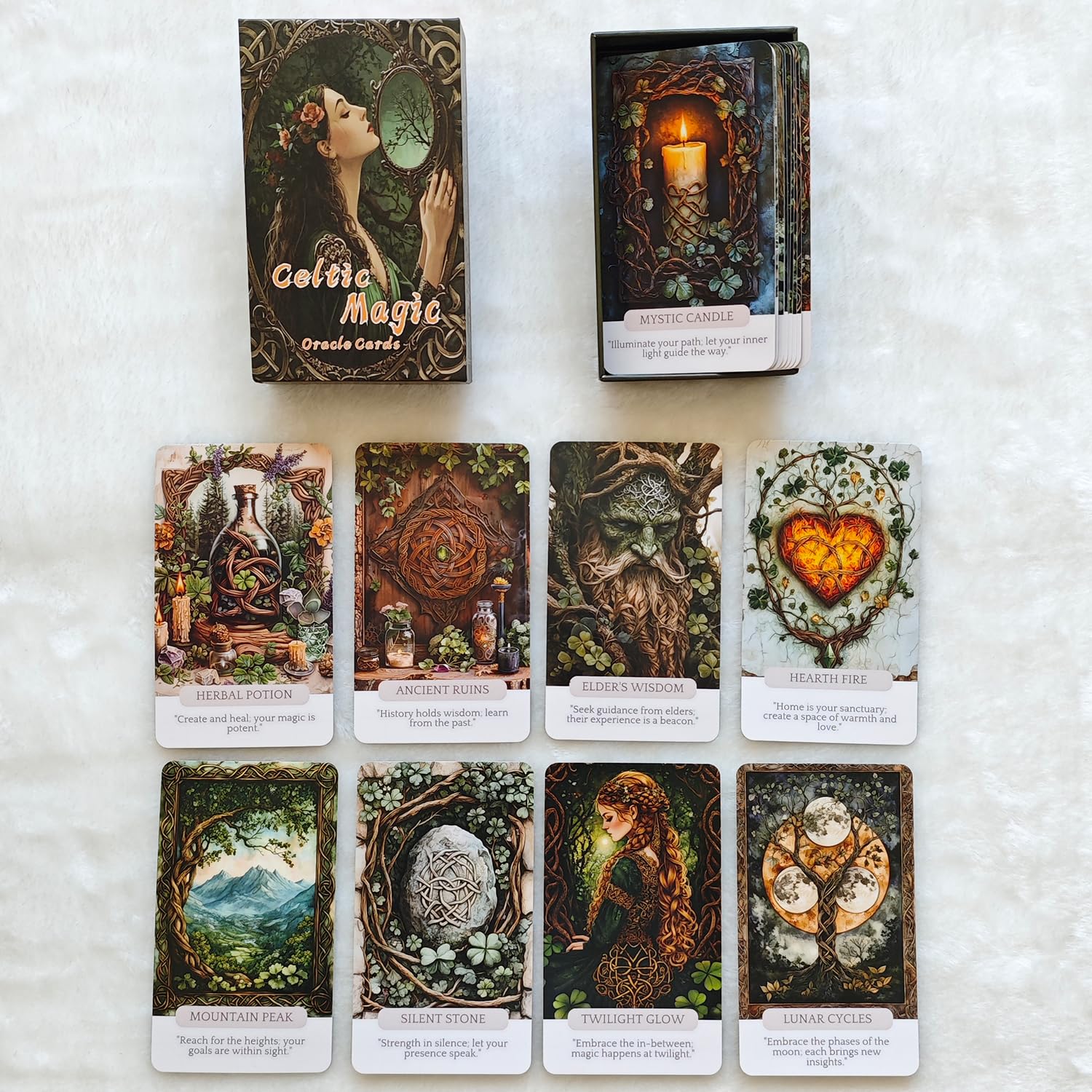 GZSYXHJYXGS Book of Shadows personalized with Celtic magic themes
