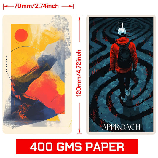 GZSYXHJYXGS Journey Oracle card illustrations evoke emotion and personal insight