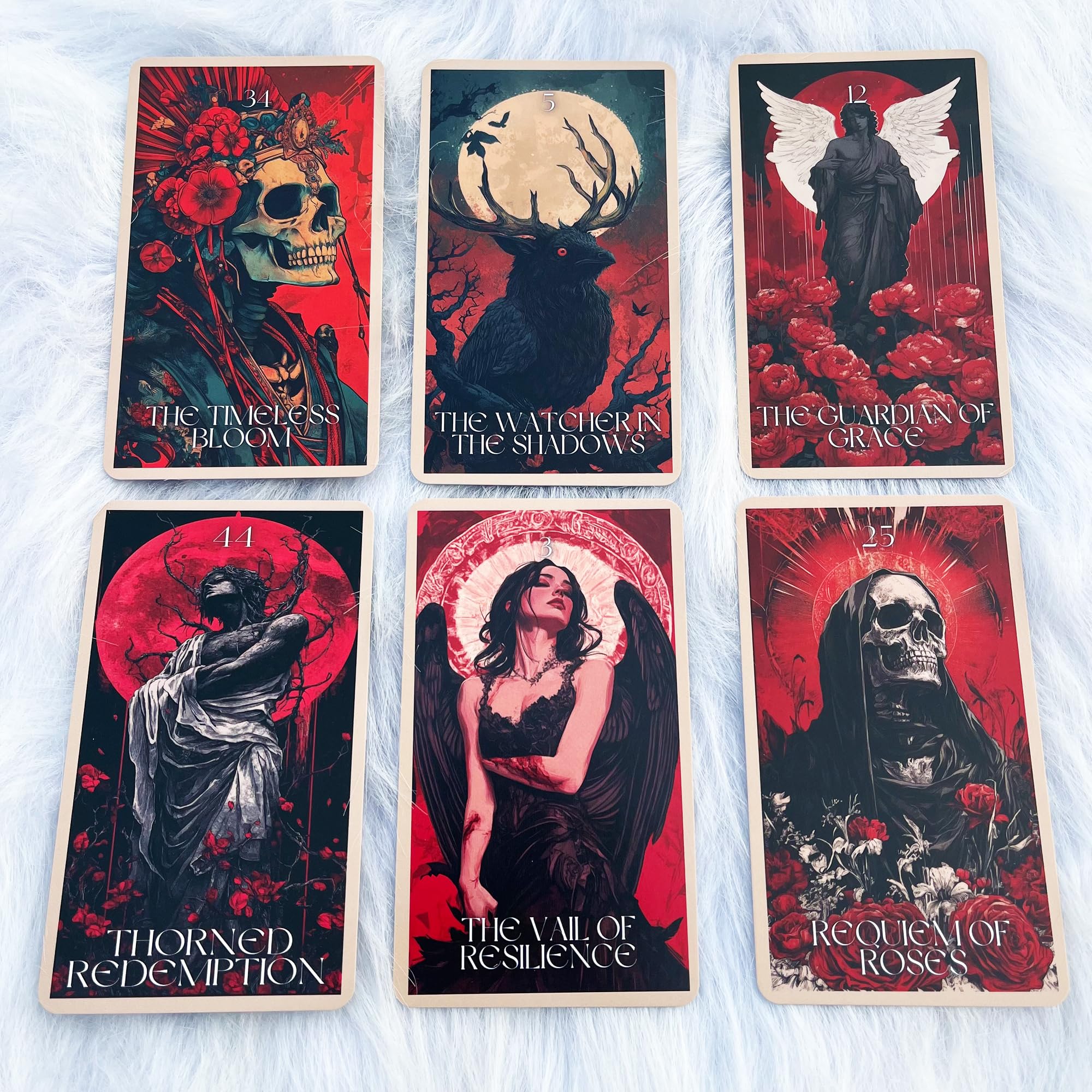 GZSYXHJYXGS Midnight Oracle spreads and guide shown together