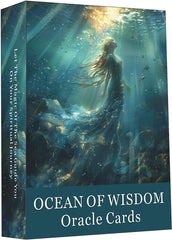 GZSYXHJYXGS Ocean of Wisdom Card front with calm ocean imagery for daily guidance