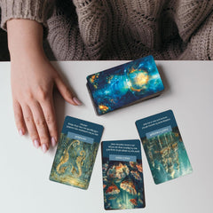 GZSYXHJYXGS Sea spirits card illustration supports mindful journaling and emotional clarity