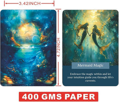 GZSYXHJYXGS Undersea mystical creature card invites intuition and imagination