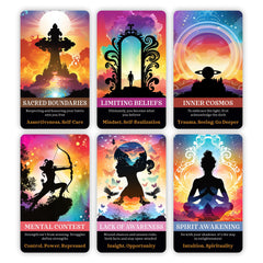GZXINKE Beginners Oracle Deck featuring clear messages and keywords for easy interpretation.