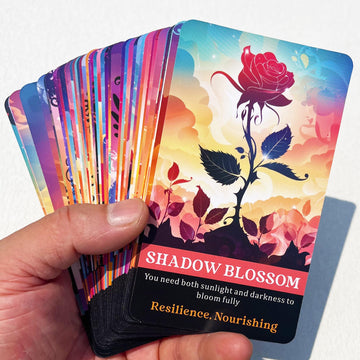 GZXINKE Card art showcases soothing tones ideal for mindful reflection sessions.