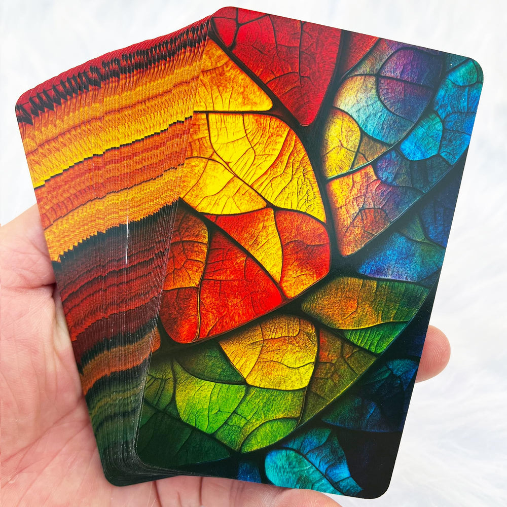 GZXINKE Forest and seasonal shifts card for seasonal reflection.