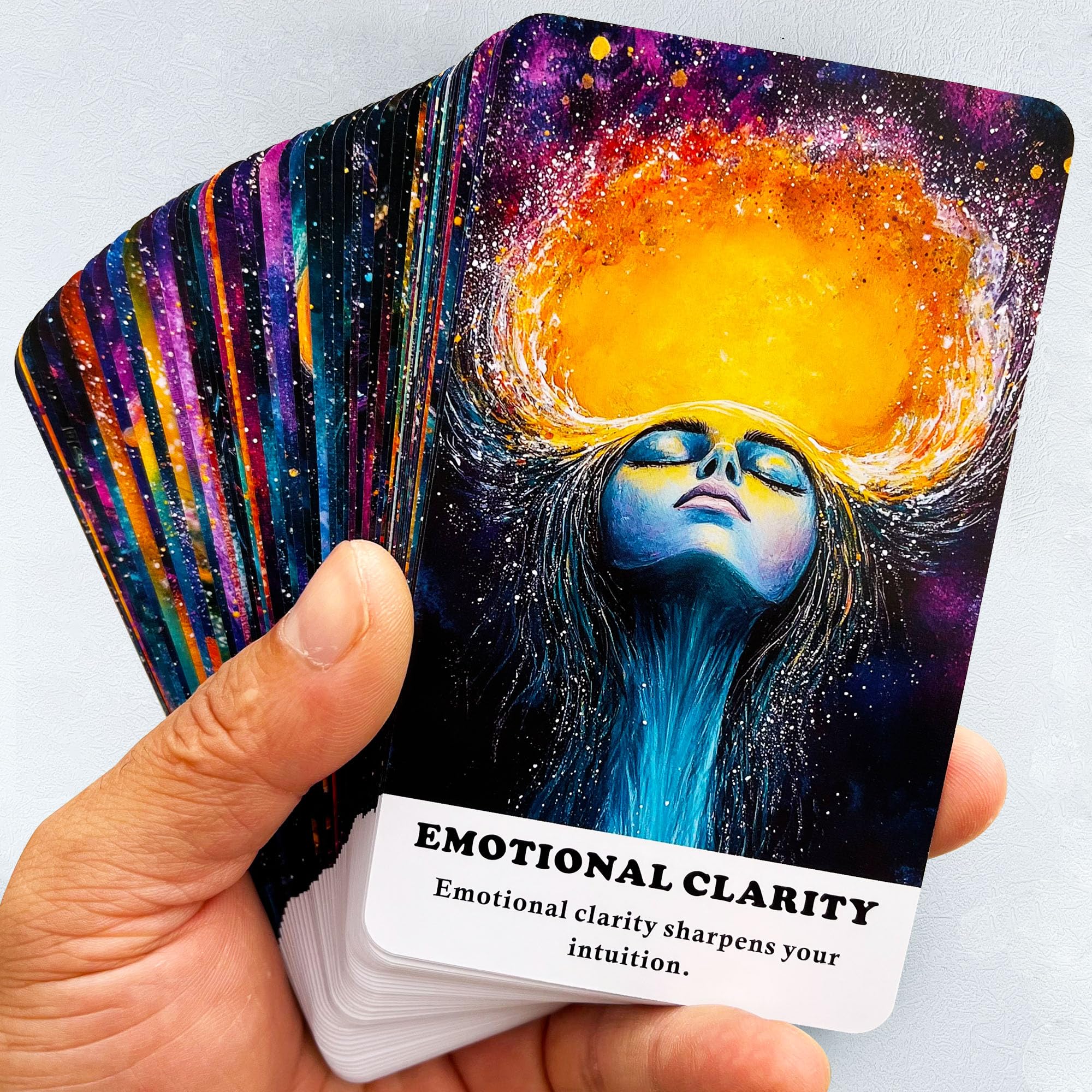 GZXINKE Inner peace card promoting calm during meditation