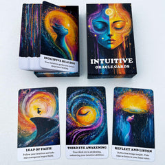 GZXINKE 56-card deck in hand for portable daily guidance
