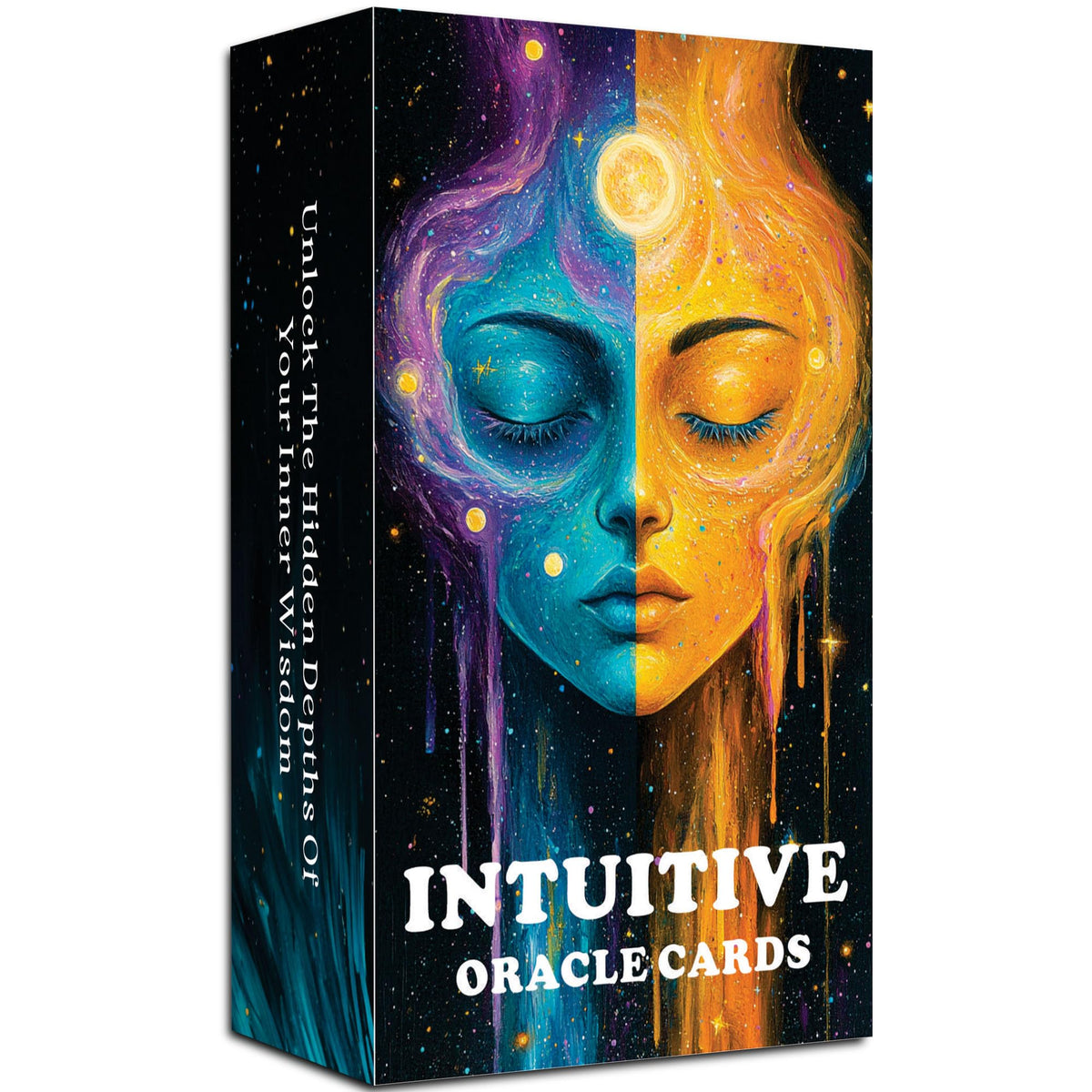 GZXINKE Intuitive Oracle Cards deck cover with elegant mystic artwork