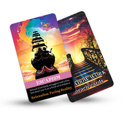 GZXINKE Keyword-backed cards help guide intuitive readings and quick daily insights.
