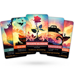 GZXINKE Self Reflection Cards with vivid art to illuminate growth pathways during challenges.