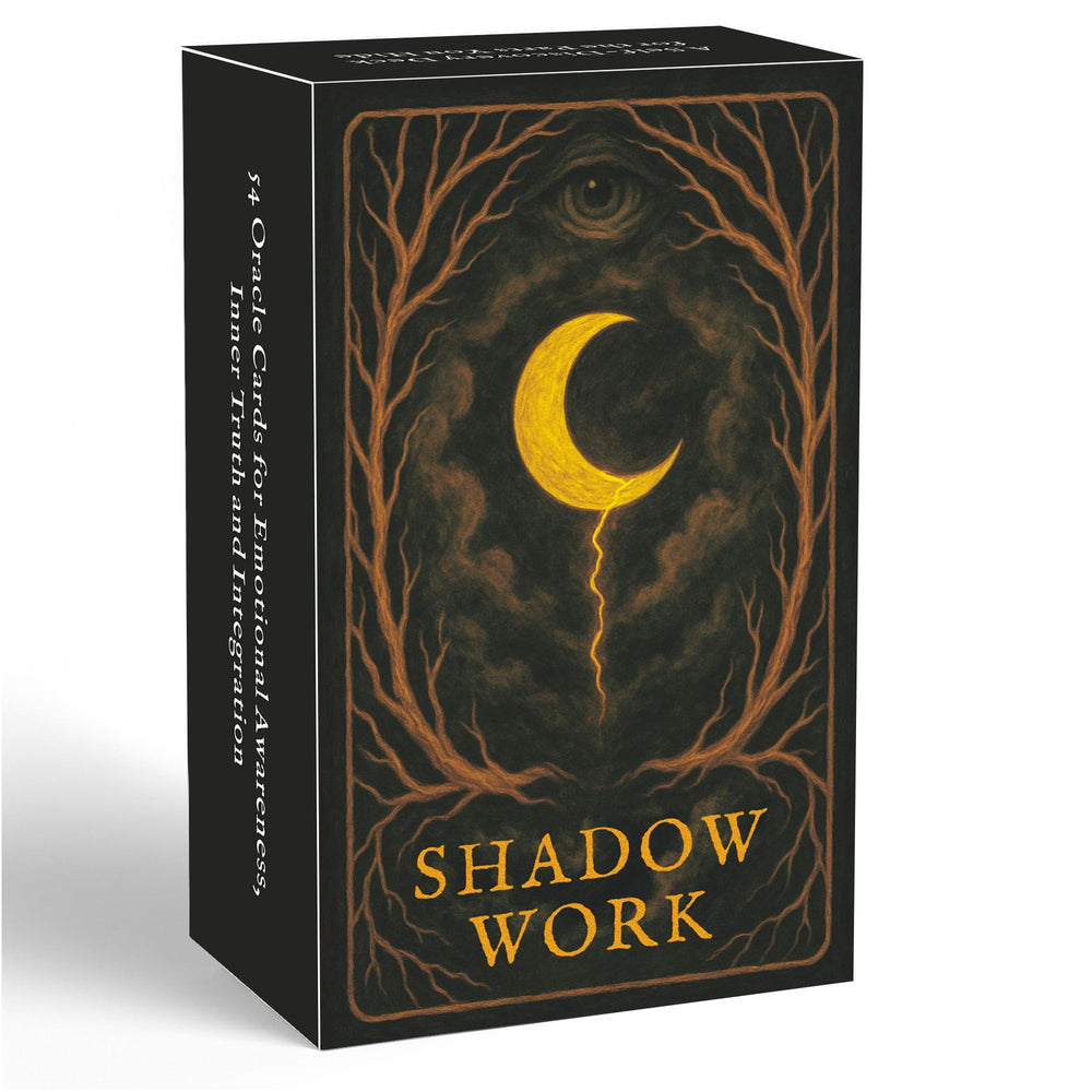 GZXINKE Shadow Work Deck card-01 artwork guiding inner child reflection and mindful awareness.