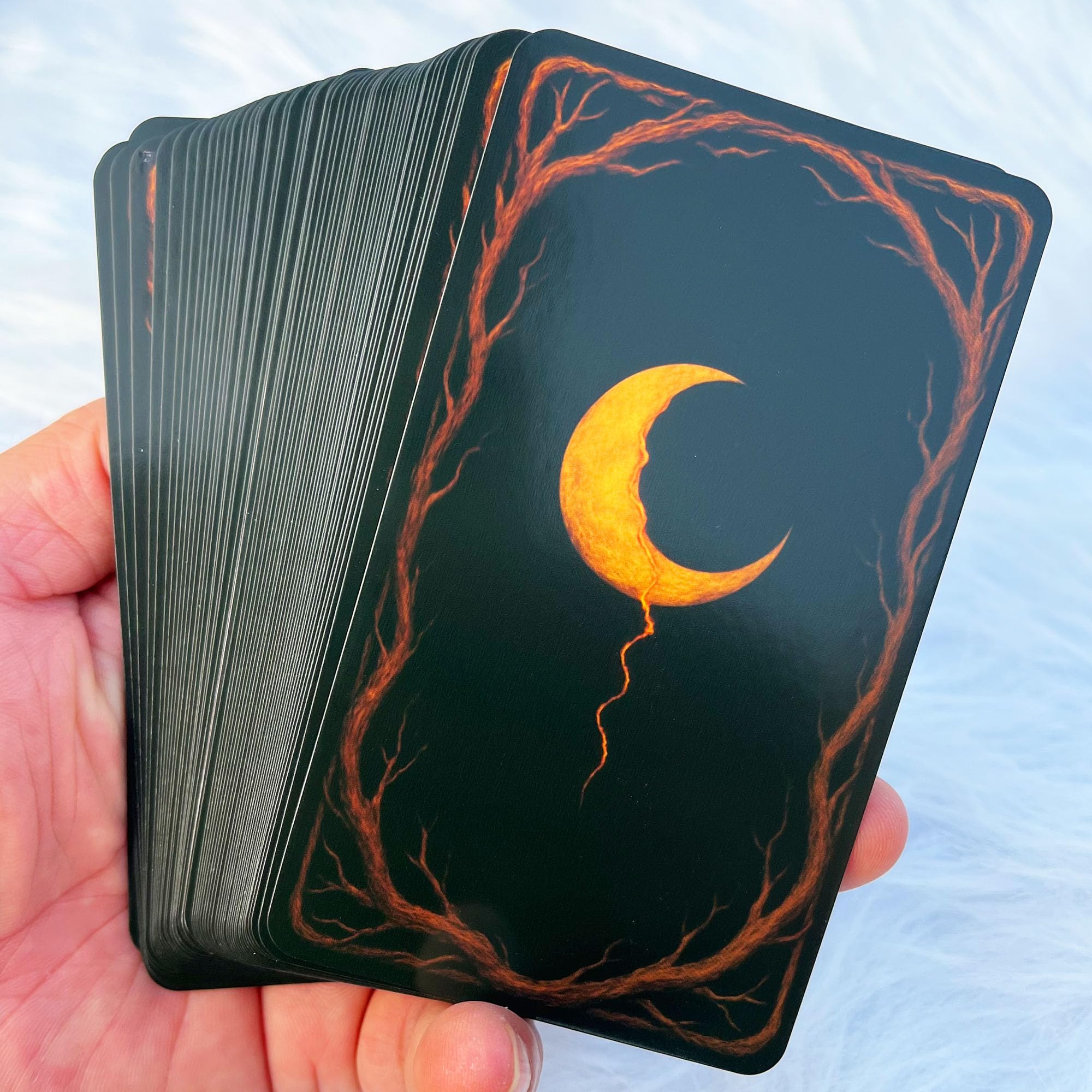 GZXINKE Shadow Work Deck card-07 artwork showing gentle guidance for healing journeys.