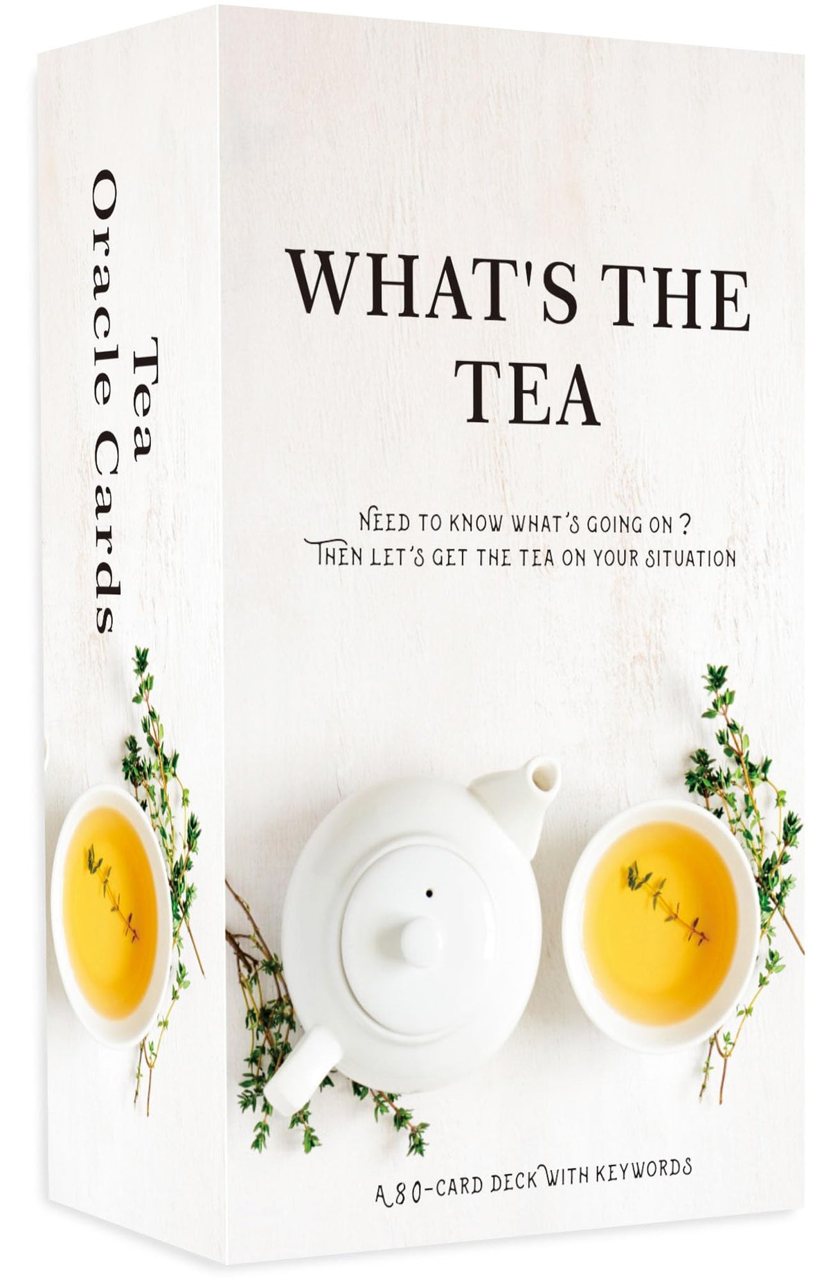 GZXINKE What's The Tea deck cover for quick relationship insights