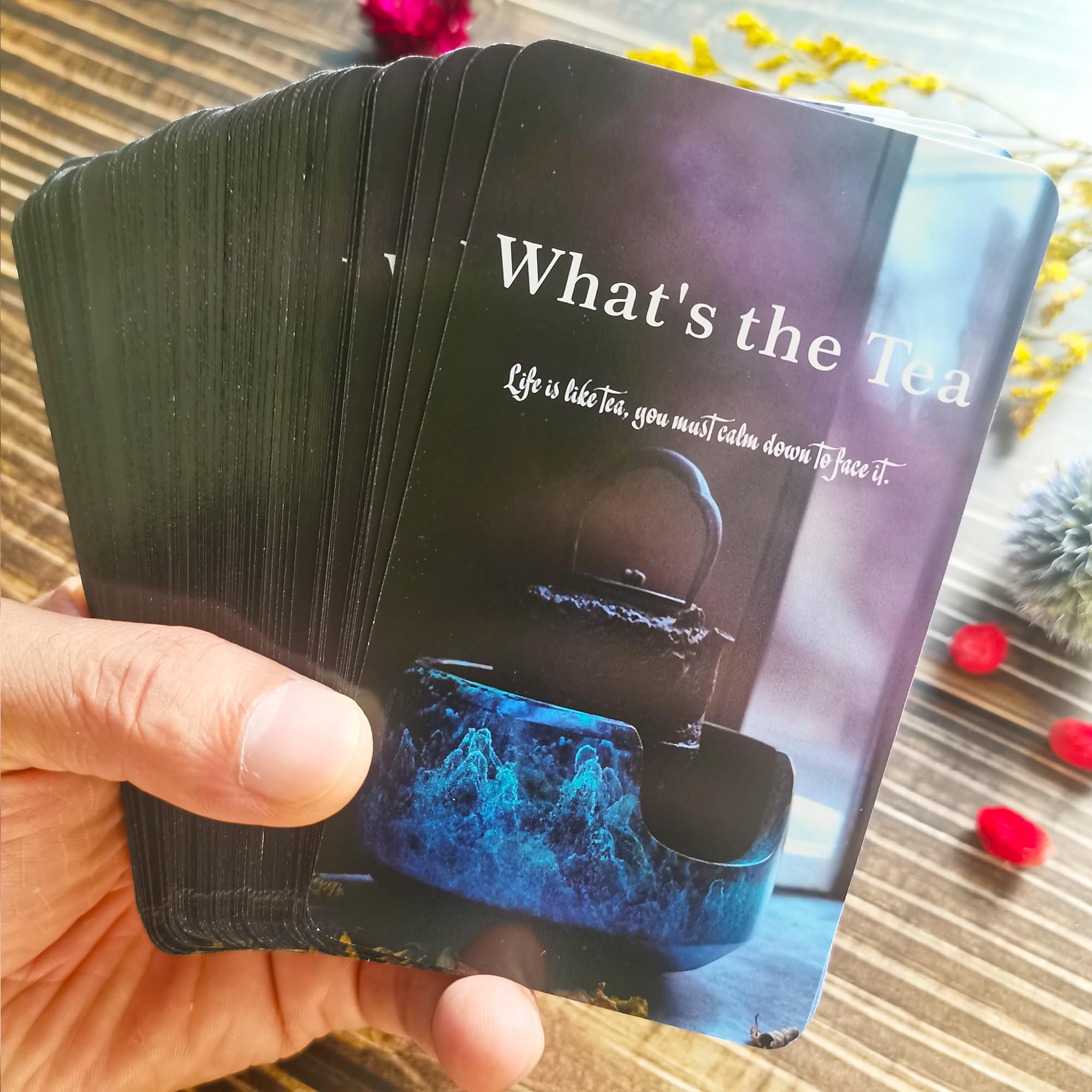 GZXINKE What's The Tea family game night as a light party activity