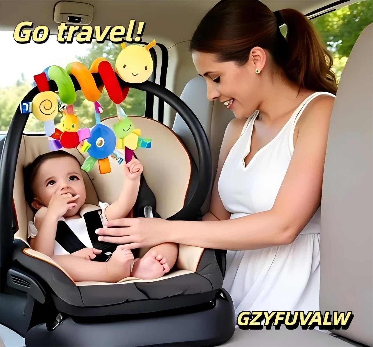 GZYFUVALW black-white-giraffe-model; high-contrast visuals support early attention.