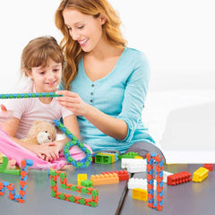 GZZDQGWN Wacky Tracks random colors encourage imaginative shape design