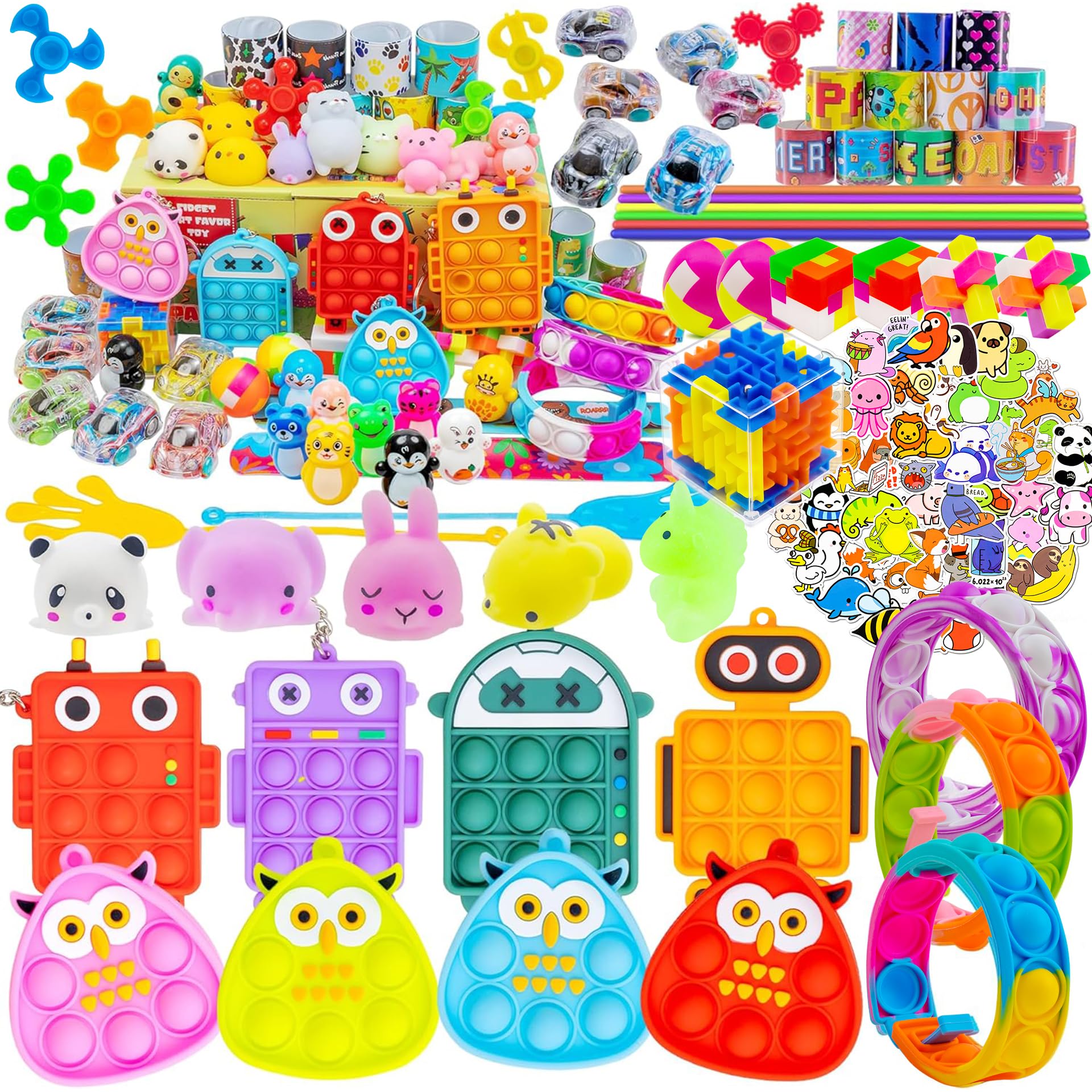 H-Partner 110 PCS party favors assortment for kid-friendly celebrations.