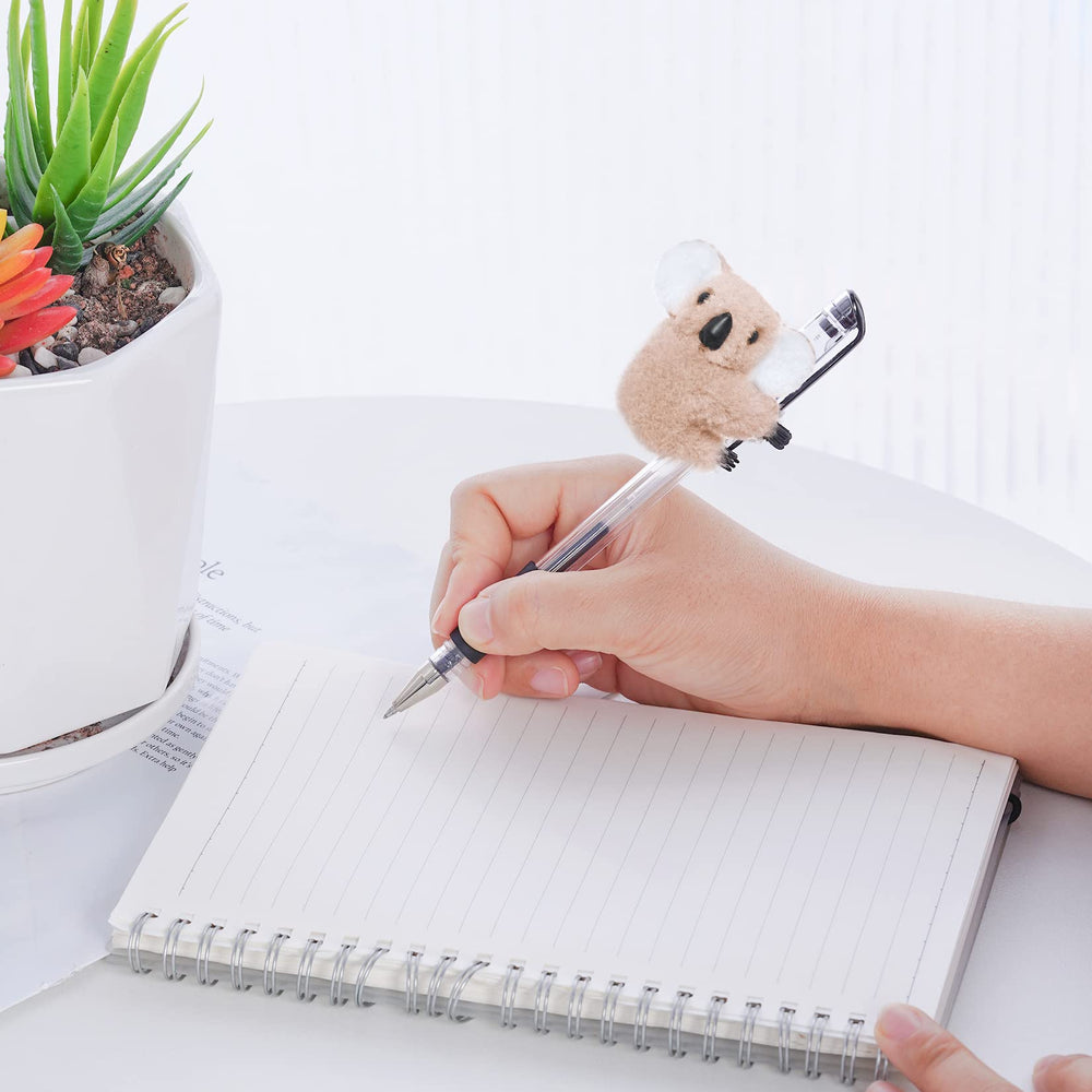 Haakong koala clip on pencil demonstrates quick, cute personalization.