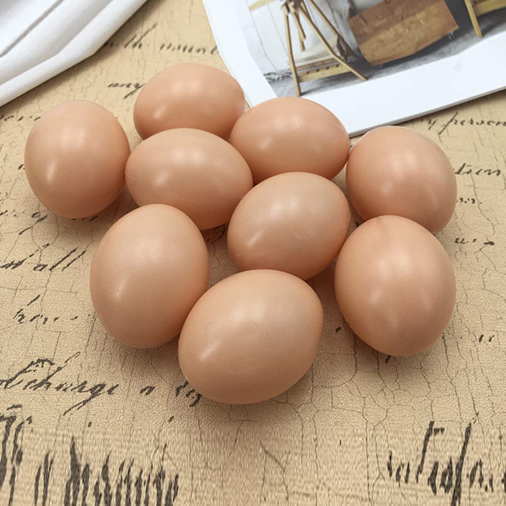 Haawooky lightweight plastic eggs are safe and easy to paint.