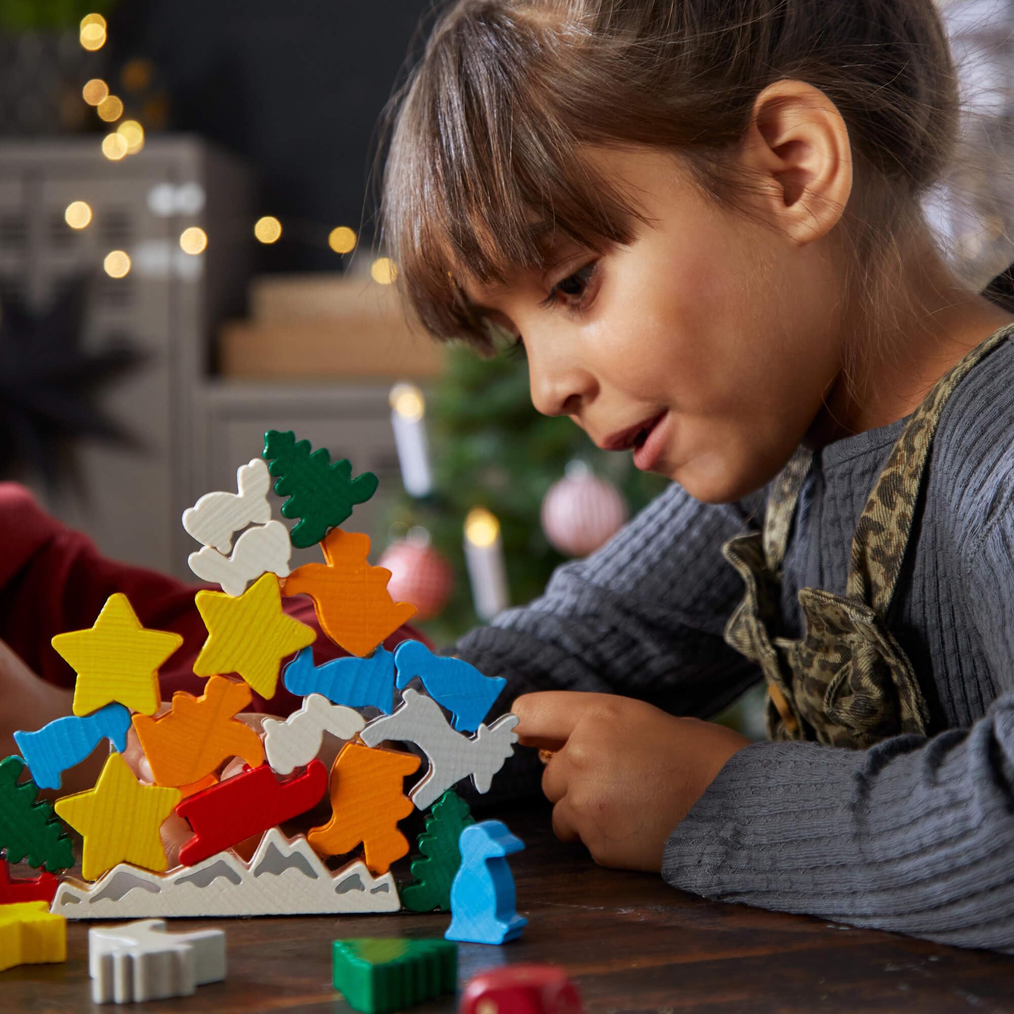HABA Animal Upon Animal Christmas ages four plus for early skills