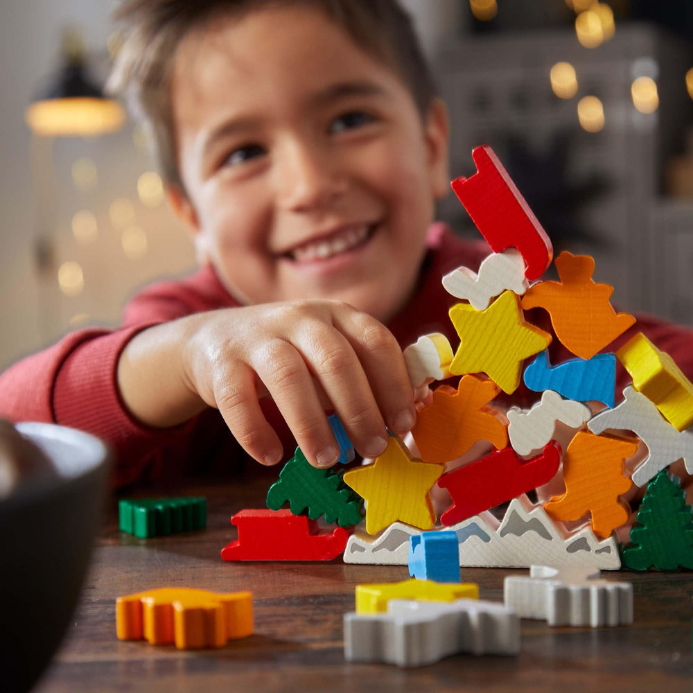 HABA Animal Upon Animal Christmas made in Germany ensures durable wood