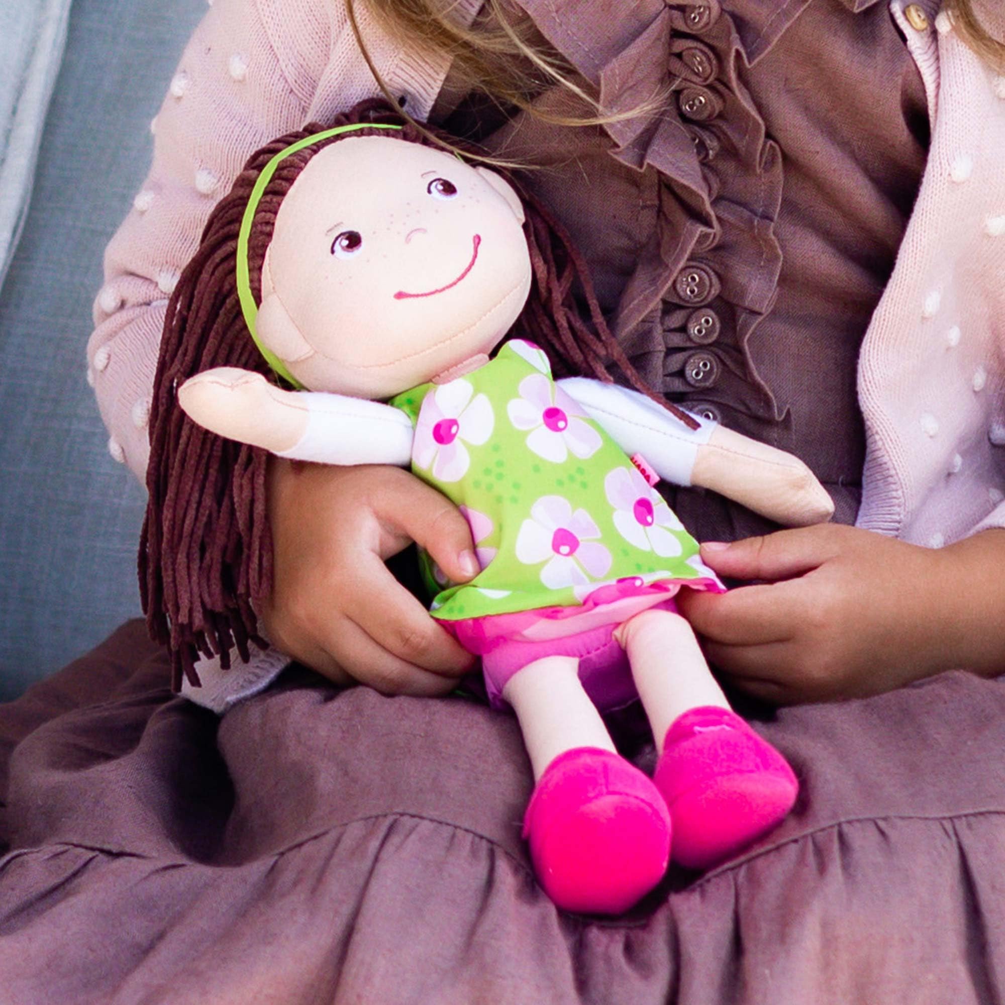 HABA Coco dress removable for easy dressing and imaginative outfits