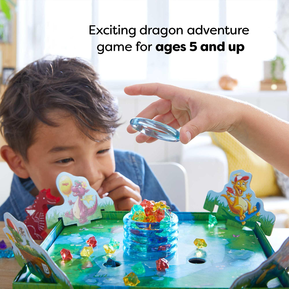 HABA Dragon's Breath family play to boost teamwork and strategic thinking.