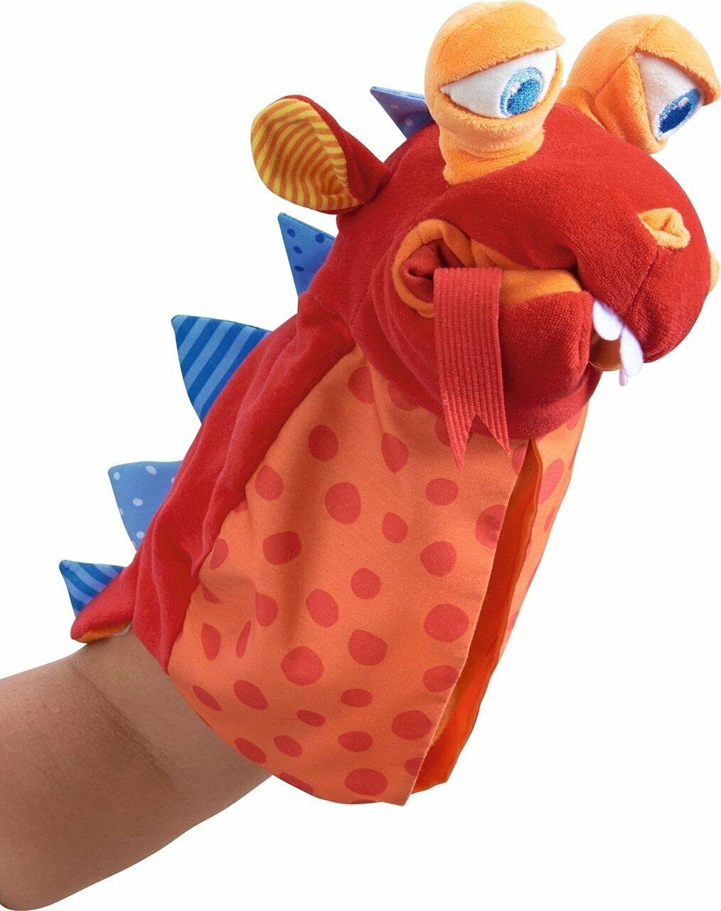 HABA glove puppet is machine-washable for easy cleanup