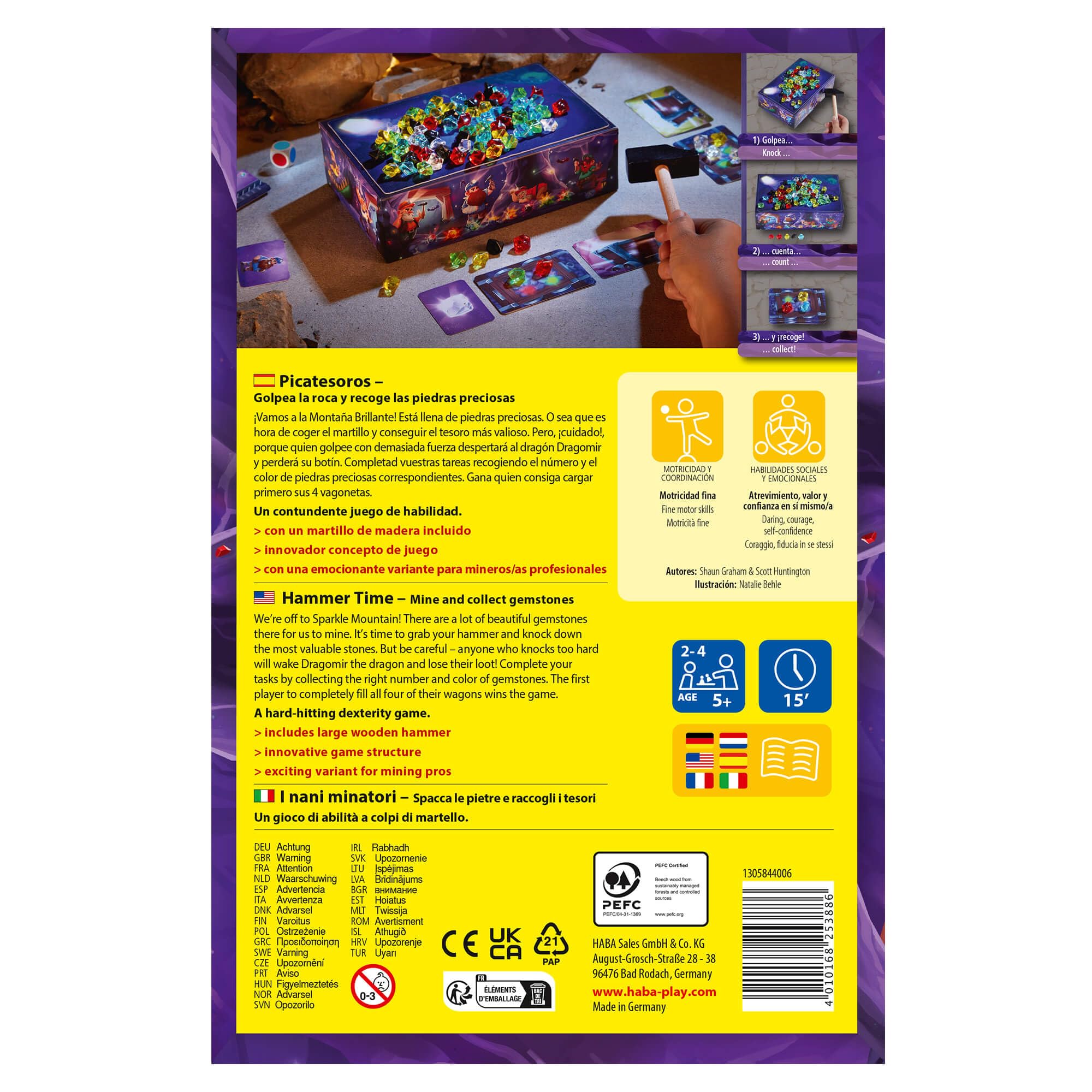 HABA Hammer Time advanced challenge mode for older players