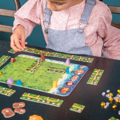 HABA Karuba adventurers figures illustrating choice and strategy.