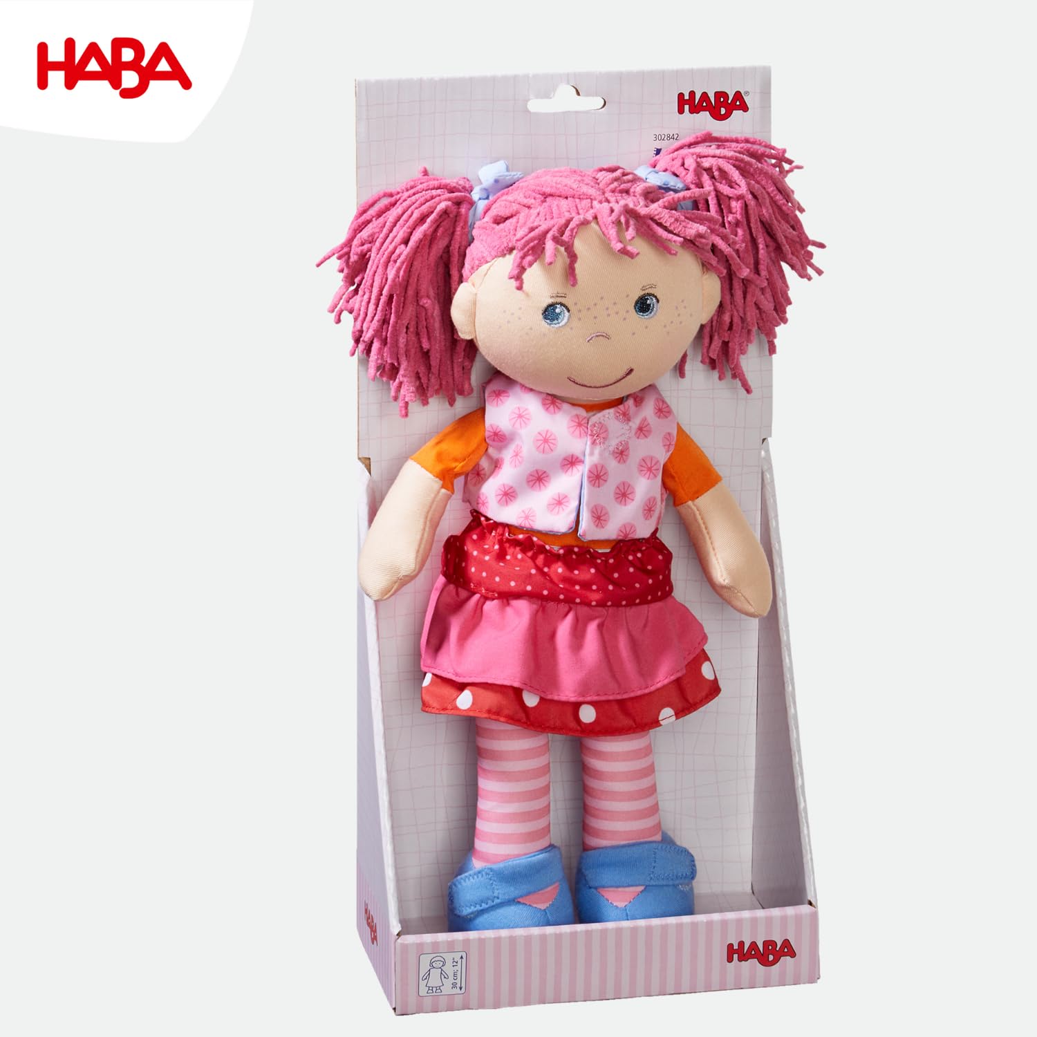 HABA Lilli-Lou vibrant design fuels storytelling and imaginative play.