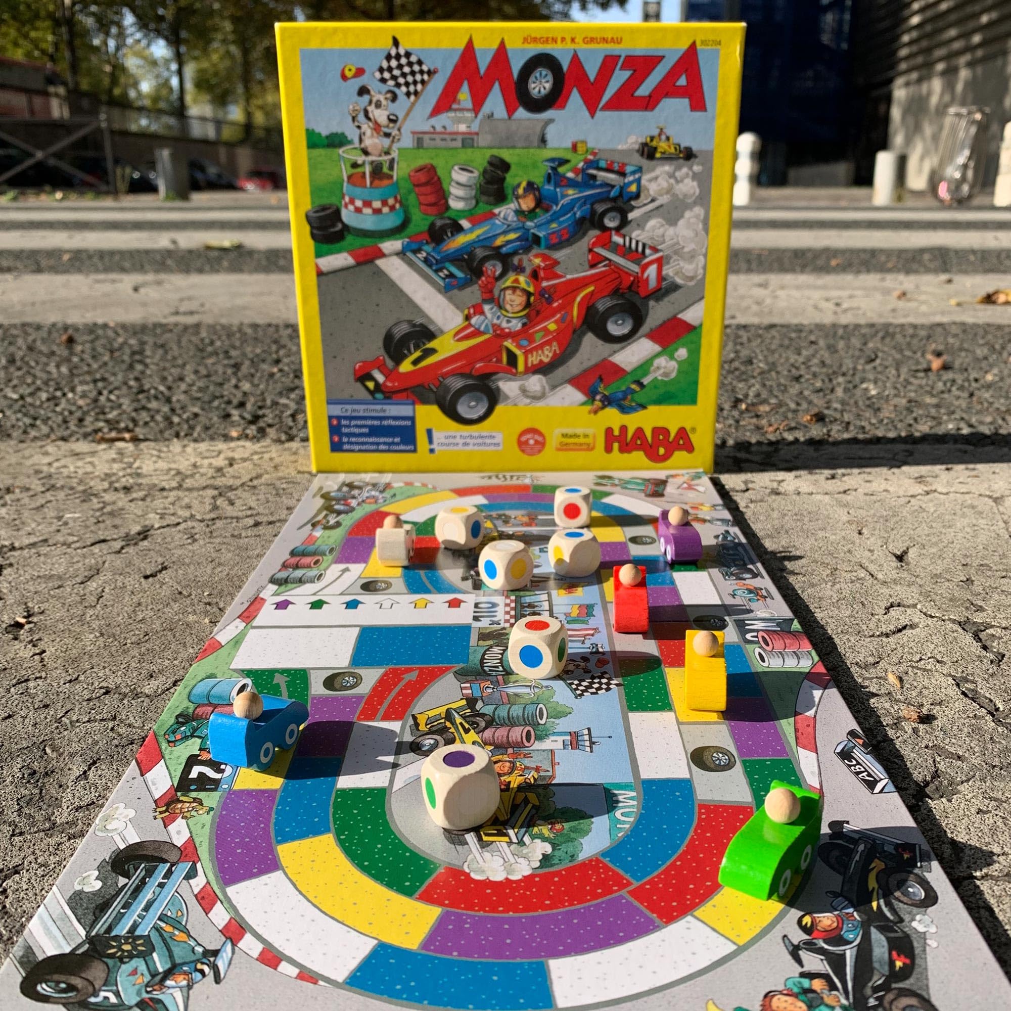 HABA Monza racing variant adding extra challenge to sessions.