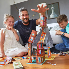Rhino Hero Super Battle player-action highlights cooperative family engagement