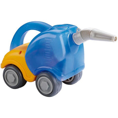 HABA Sand Play Tanker Truck with durable wheels for beach and sandbox play