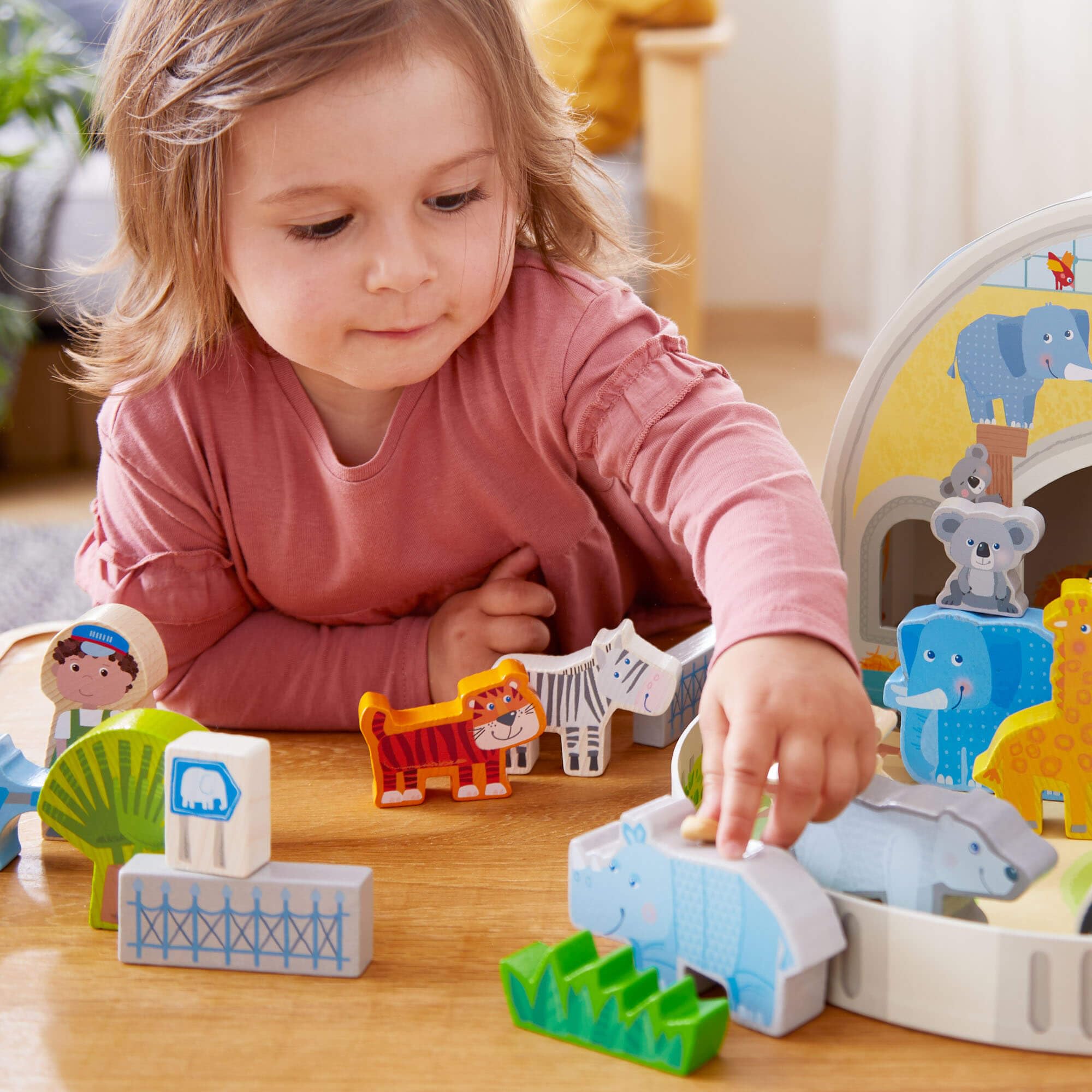 HABA STEM-inspired play supports fine motor skills and problem solving.