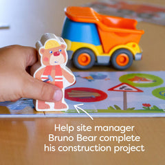 HABA storytime-construction play read aloud to engage kids.