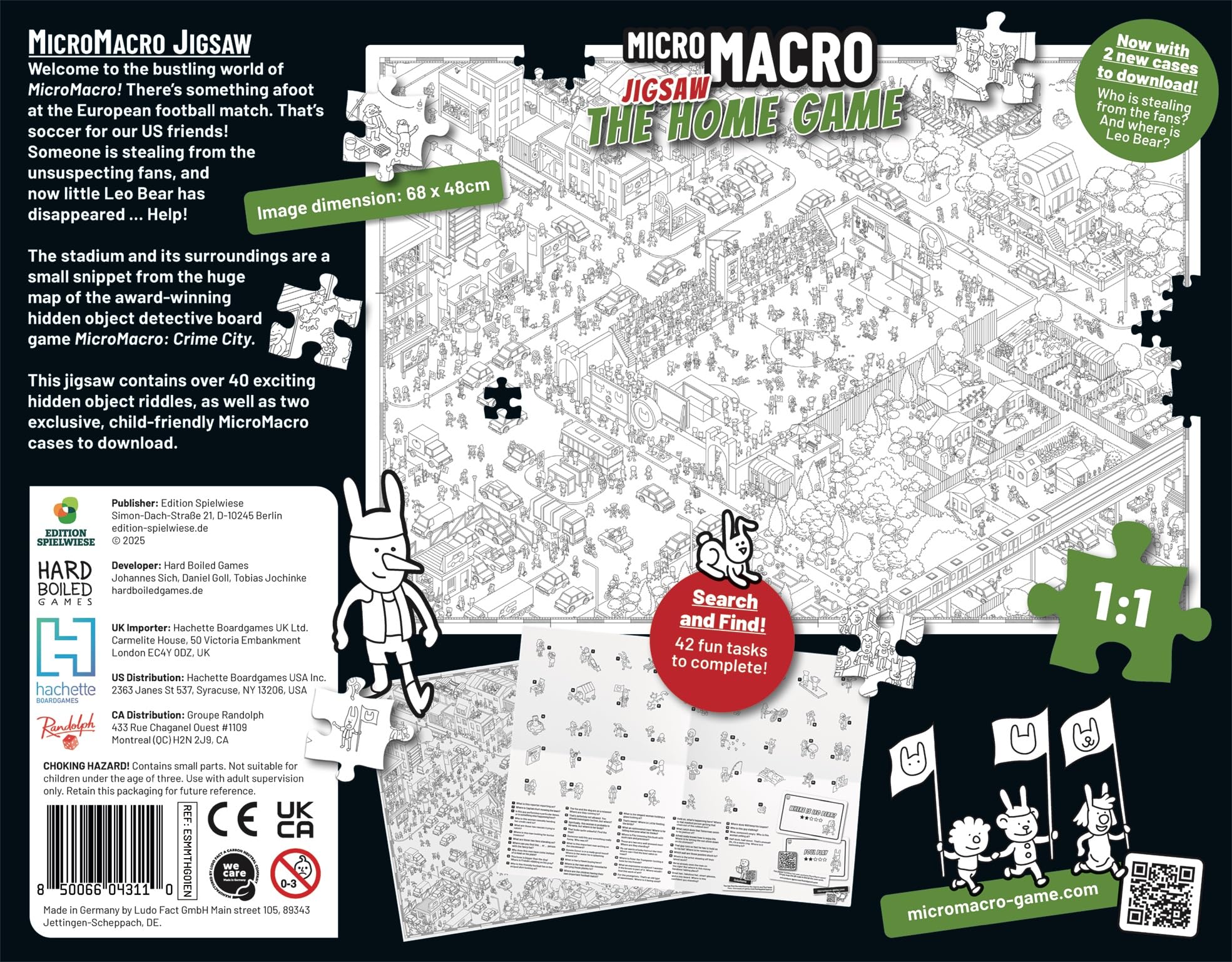 500-piece jigsaw with hidden-object challenges for patient, observant players