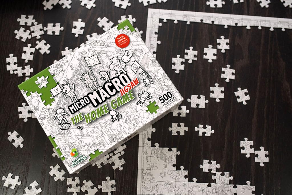 Hachette MicroMacro Home Game fosters togetherness during a cozy family puzzle night