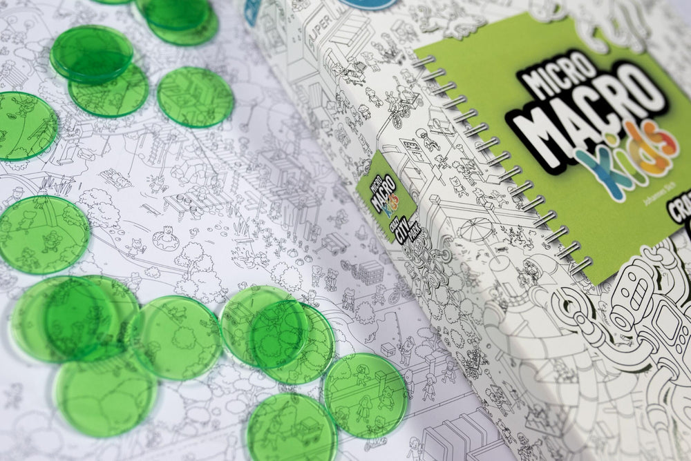 Hachette MicroMacro Kids spiral notebook supports structured clue tracking