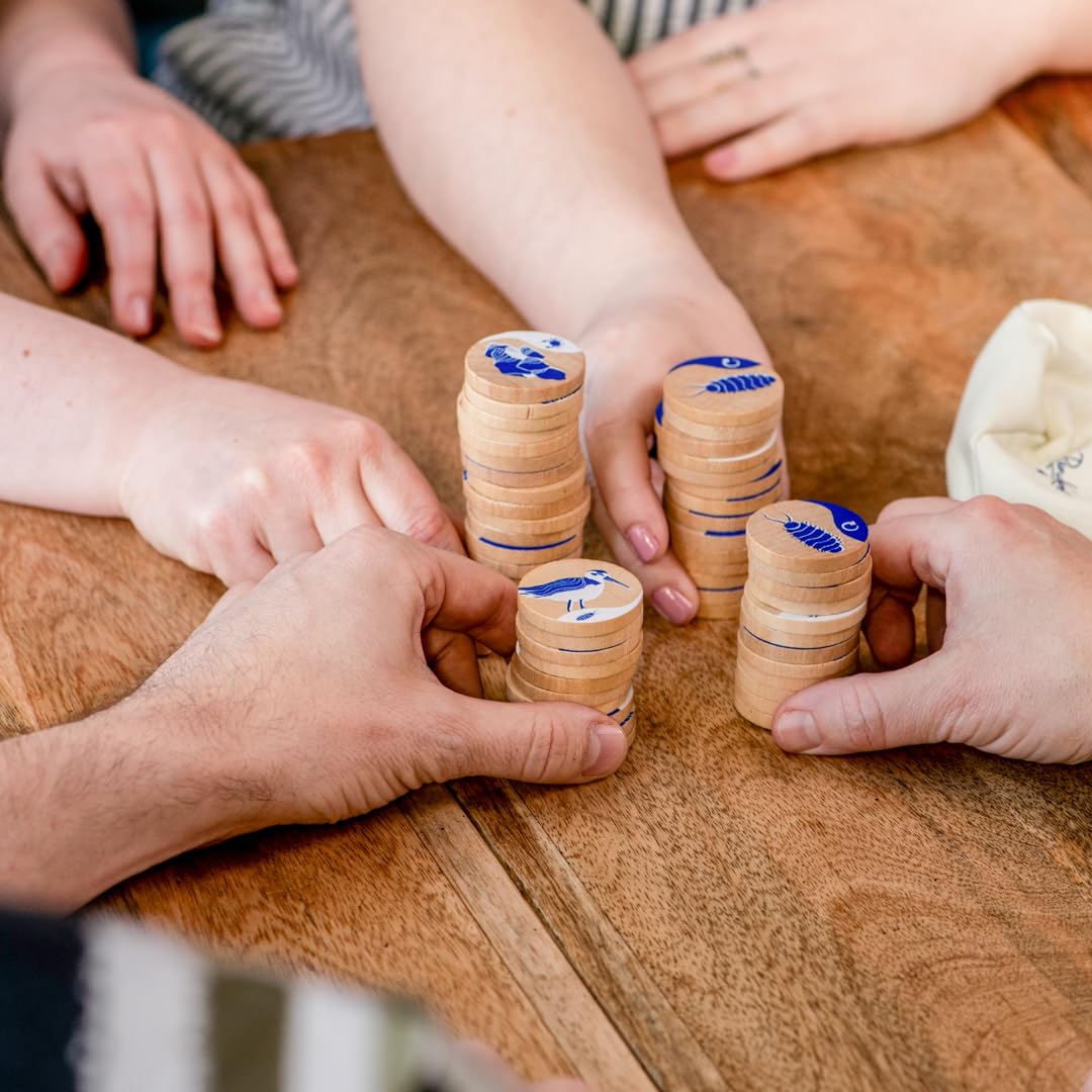 Hachette Seaside family game play session shows quick, social seaside fun