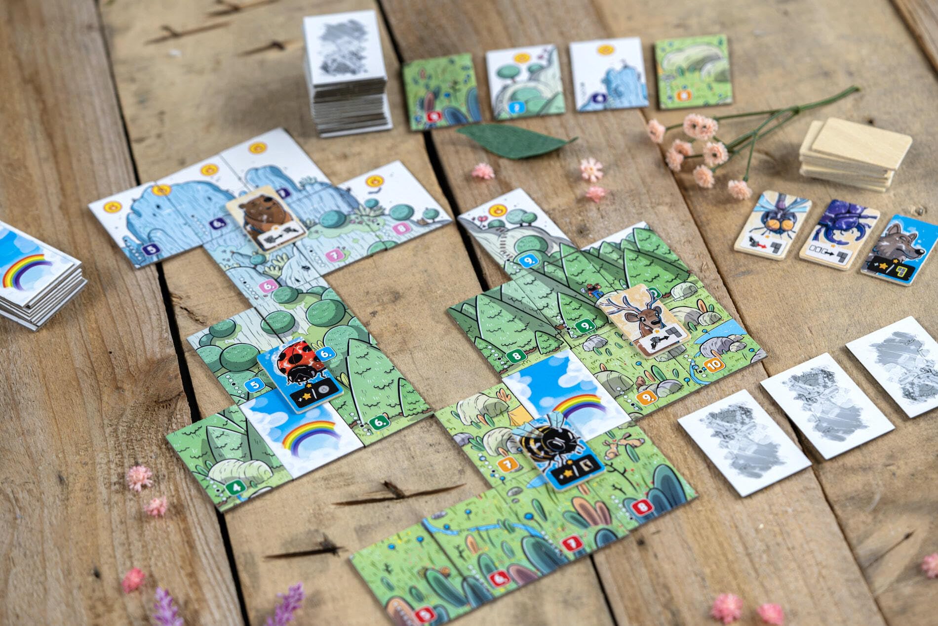 Solstis mystical creatures add thematic twists during fast, replayable rounds.