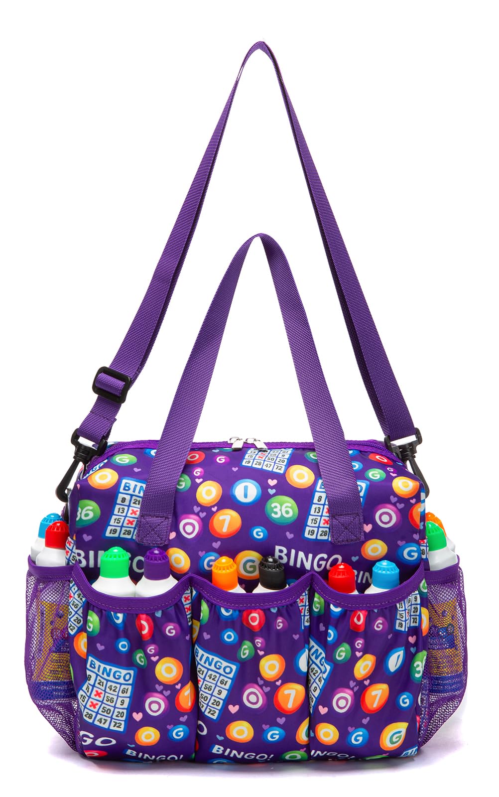 Inner zip pocket keeps small items secure on the go