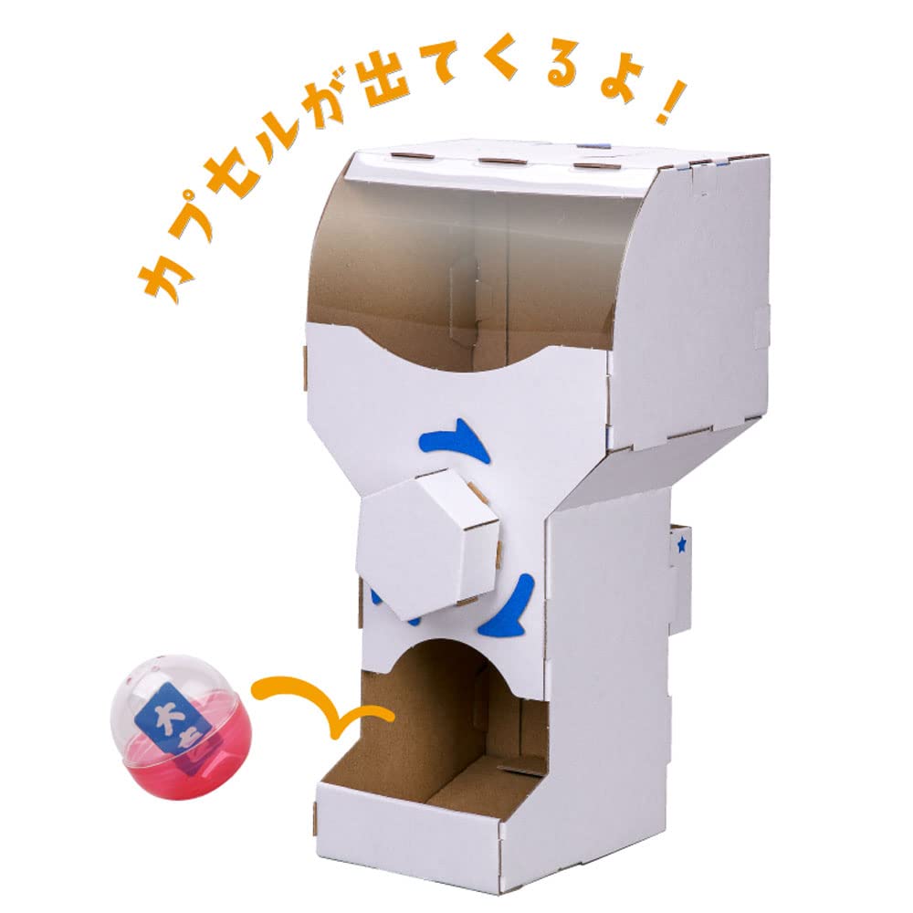 Hacomo PUSU PUSU Toys assembly steps emphasize glue-free cardboard construction.