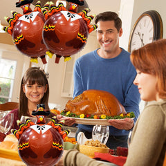 HADCKJA birthday and Thanksgiving balloons create festive photo corners.