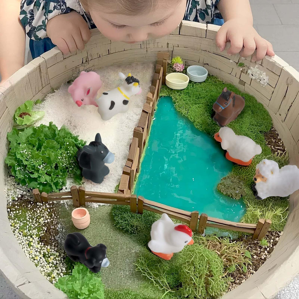 HAFTIK sheep figure supports nurturing stories and social-emotional exploration.