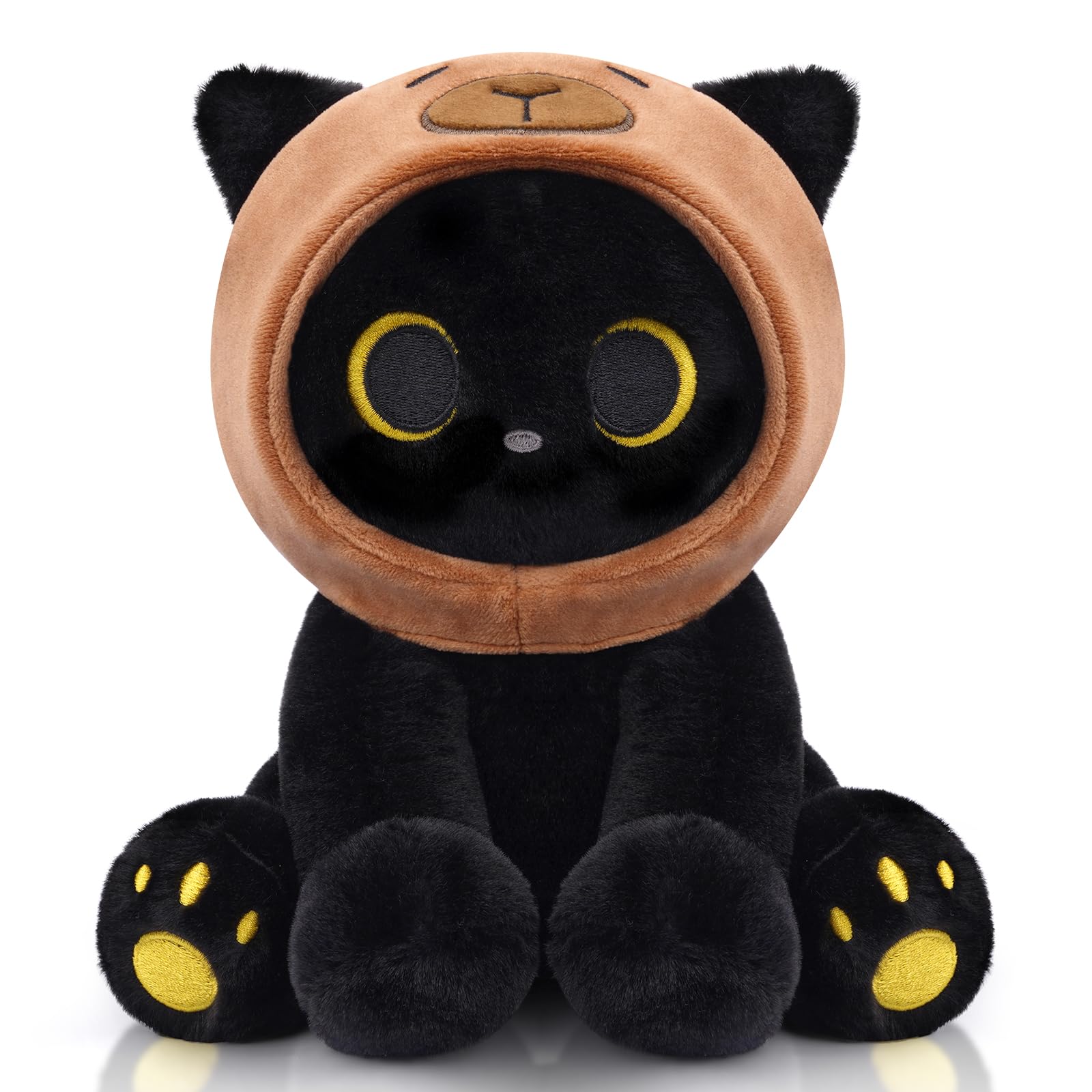 Hagusahuo Capybara Plush head cover on toy, for imaginative play.
